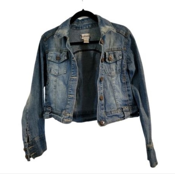 Buttons Demin Jean Jacket Large - Picture 1 of 5